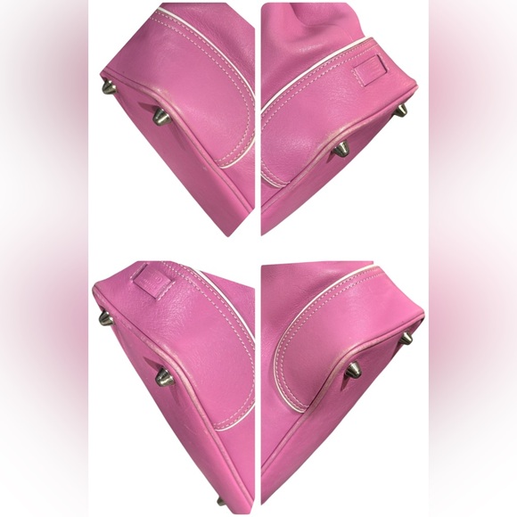 Coach Vintage Pink Hampton Satchel Tote with COA - Picture 14 of 16